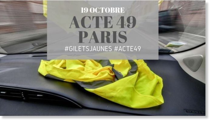 Gilets Jaunes Acte 49 Enfant De La Société Sottnet