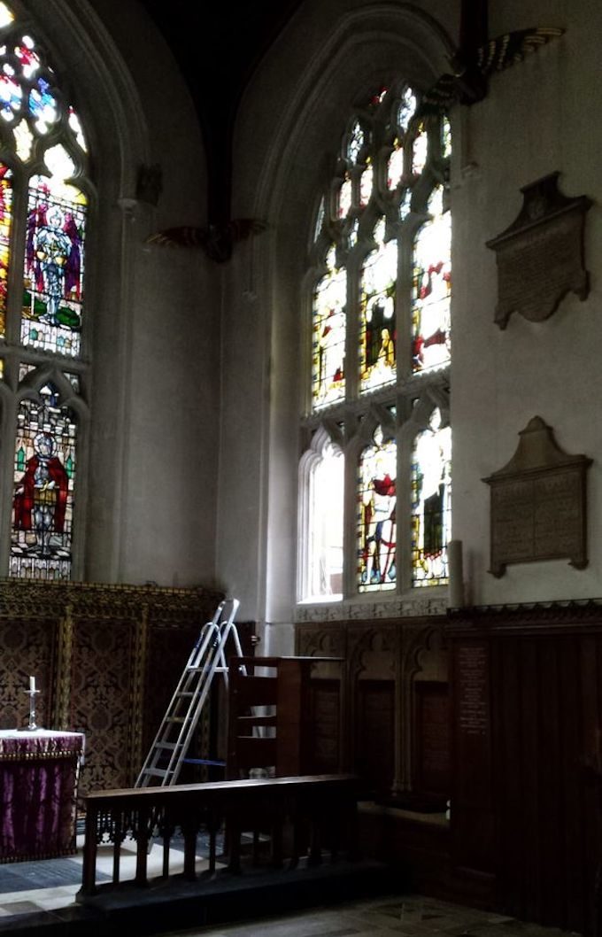 Cliquer pour agrandir Leicester, church
