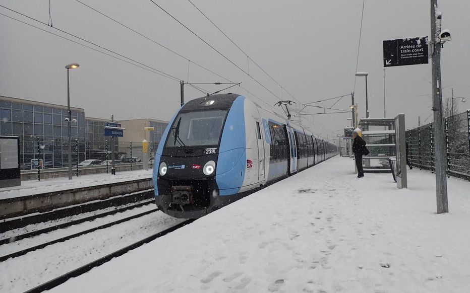 snow, France