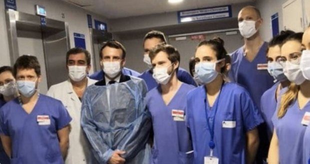 Macron, infirmiers