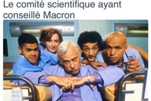 comité scientifique, Macron