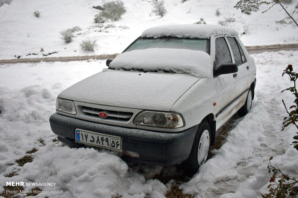 snow, Iran, 2020