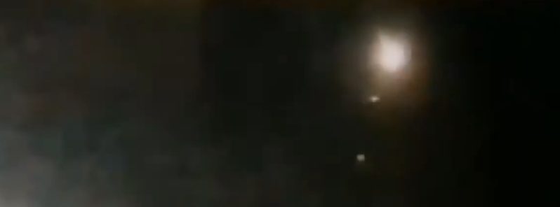 Meteor fireball over Peru