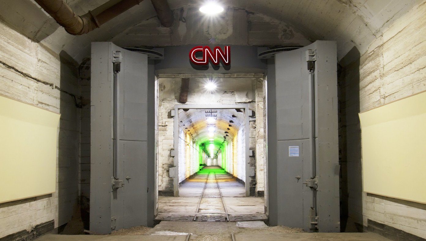 CNN underground bunker