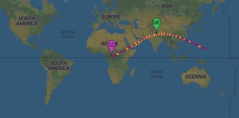 The eclipse will pass through Africa and Asia