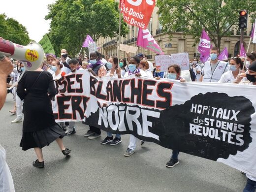 Manifestation pour la santé, la sécu et le progrès social du 16 juin 2020 à Paris