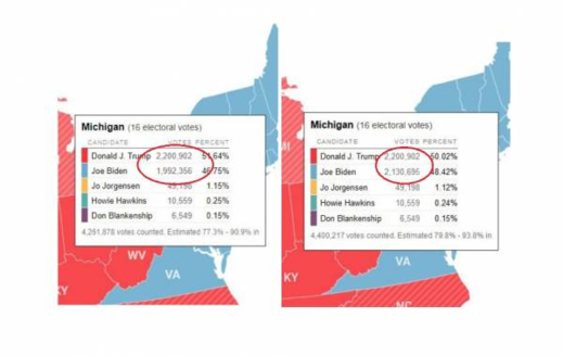 Michigan, fraude