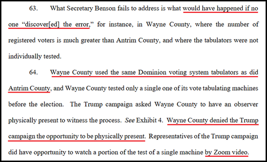 wayne county voting system error