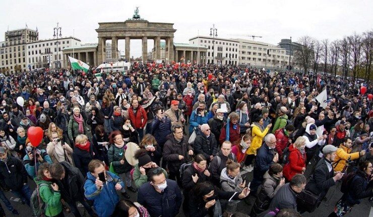 Allemagne, manifestations