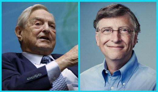 George Soros et Bill Gates
