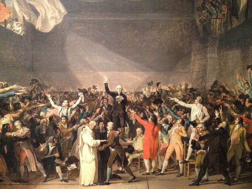 Le Serment du Jeu de Paume - Jacques-Louis David