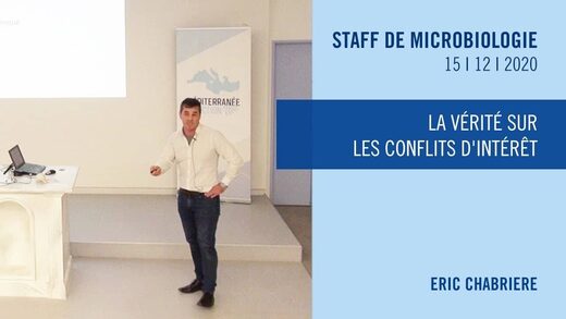 Le Professeur Éric Chabrière - les conflits d'intérêt