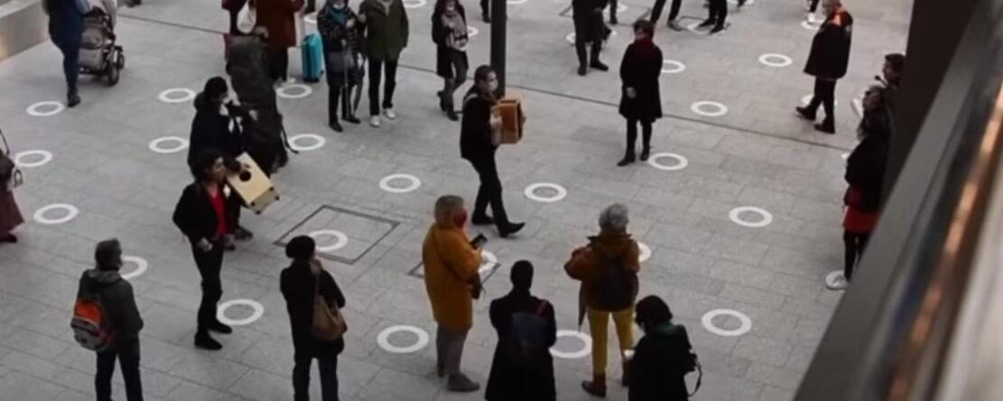 flashmob danser encore