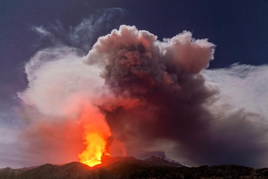 etna eruption