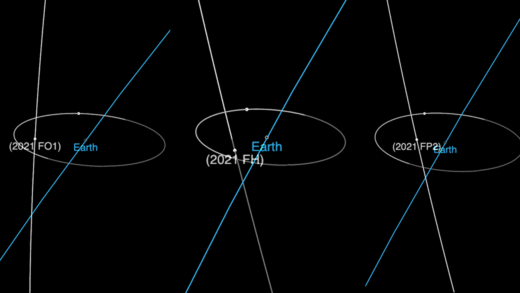 3 asteroides