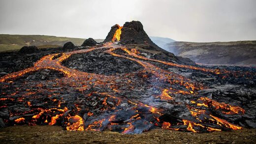 islande volcan