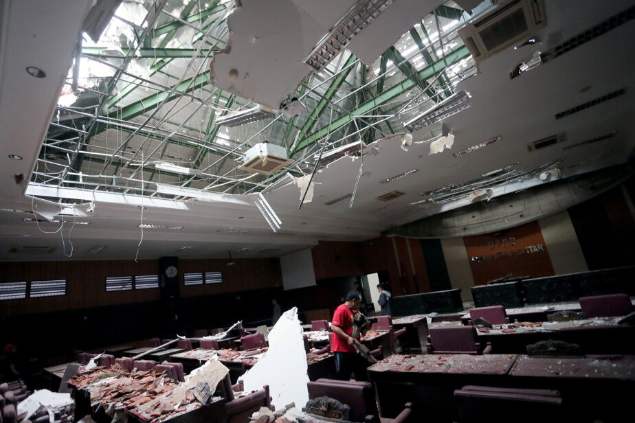 indonésie maison séisme