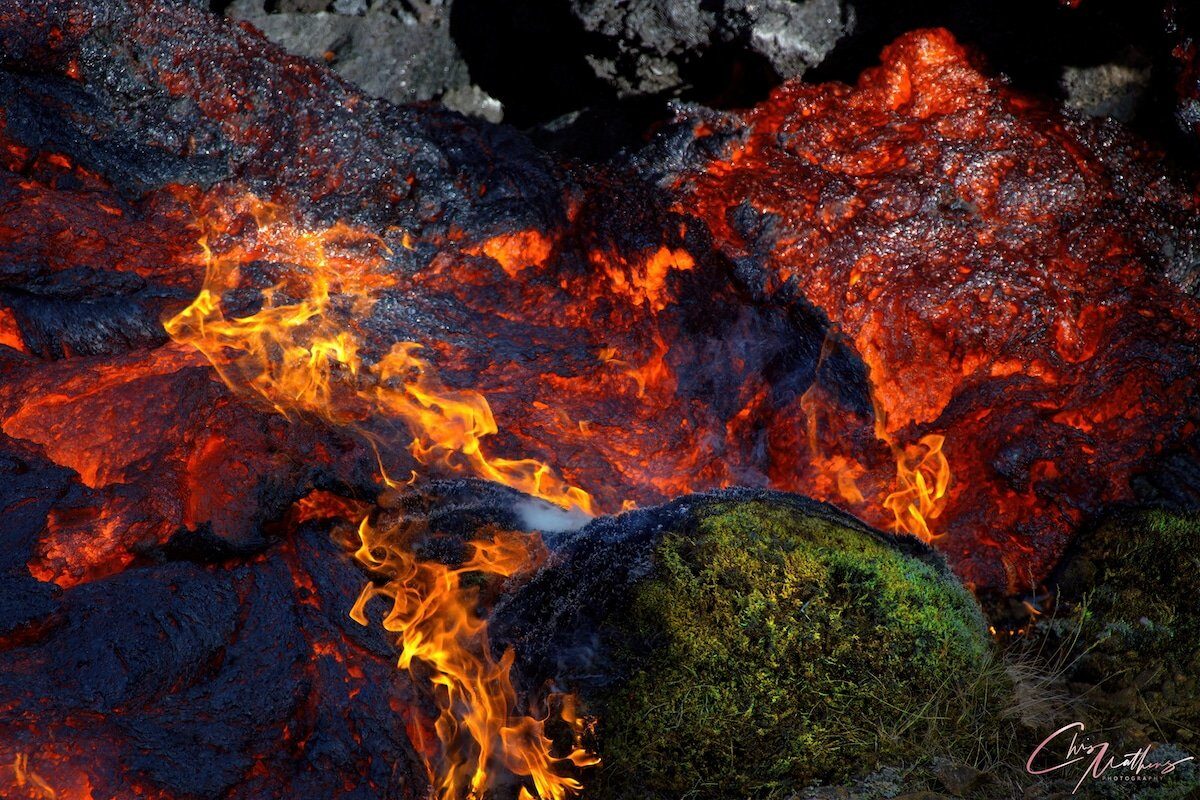 volcan aurore boréale 1