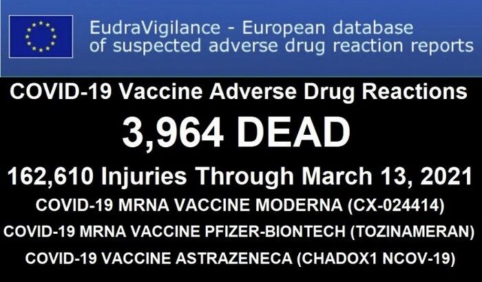 nombre de morts covid vaccins