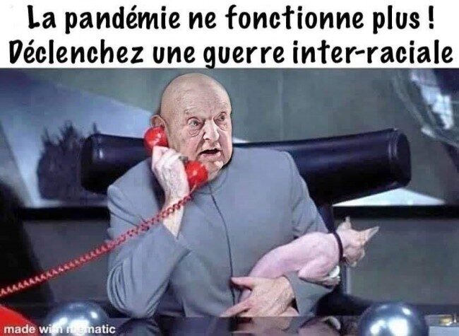 Pandémie vs Guerre inter-raciale
