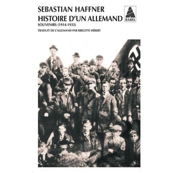 Livre Sebastian Haffner