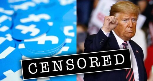 trump censored
