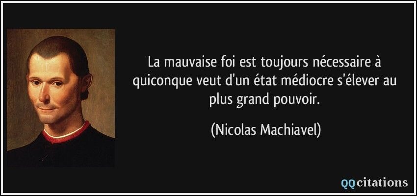 citation Machiavel