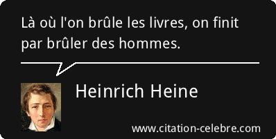 Citation Heinrich Heine