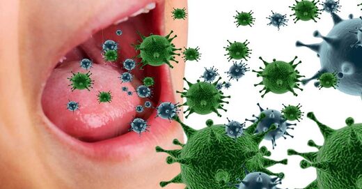 pathogènes bouche