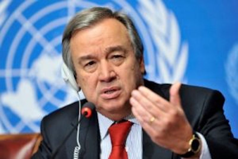 Mr. Antonio Guterres,