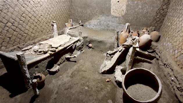 chambre esclave pompei