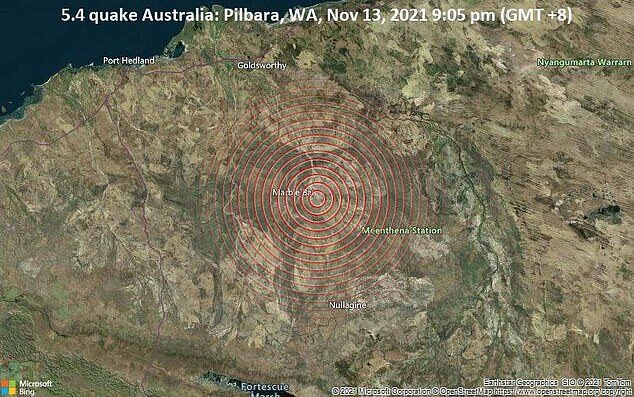 australie séisme
