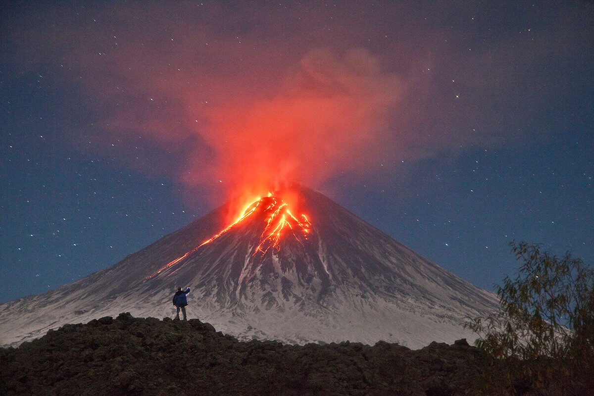 Volcan Klioutchevskoï, parc naturel Volcans du Kamtchatka