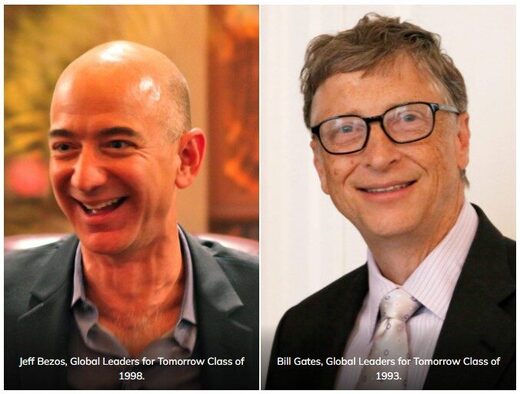 Young Global Leaders-Bezos, Gates