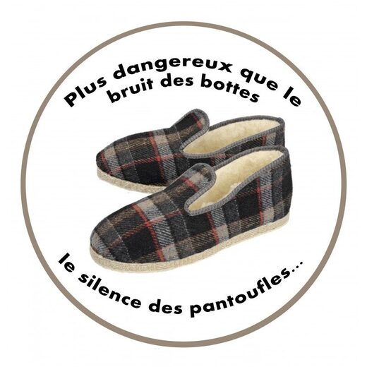 silence des pantoufles