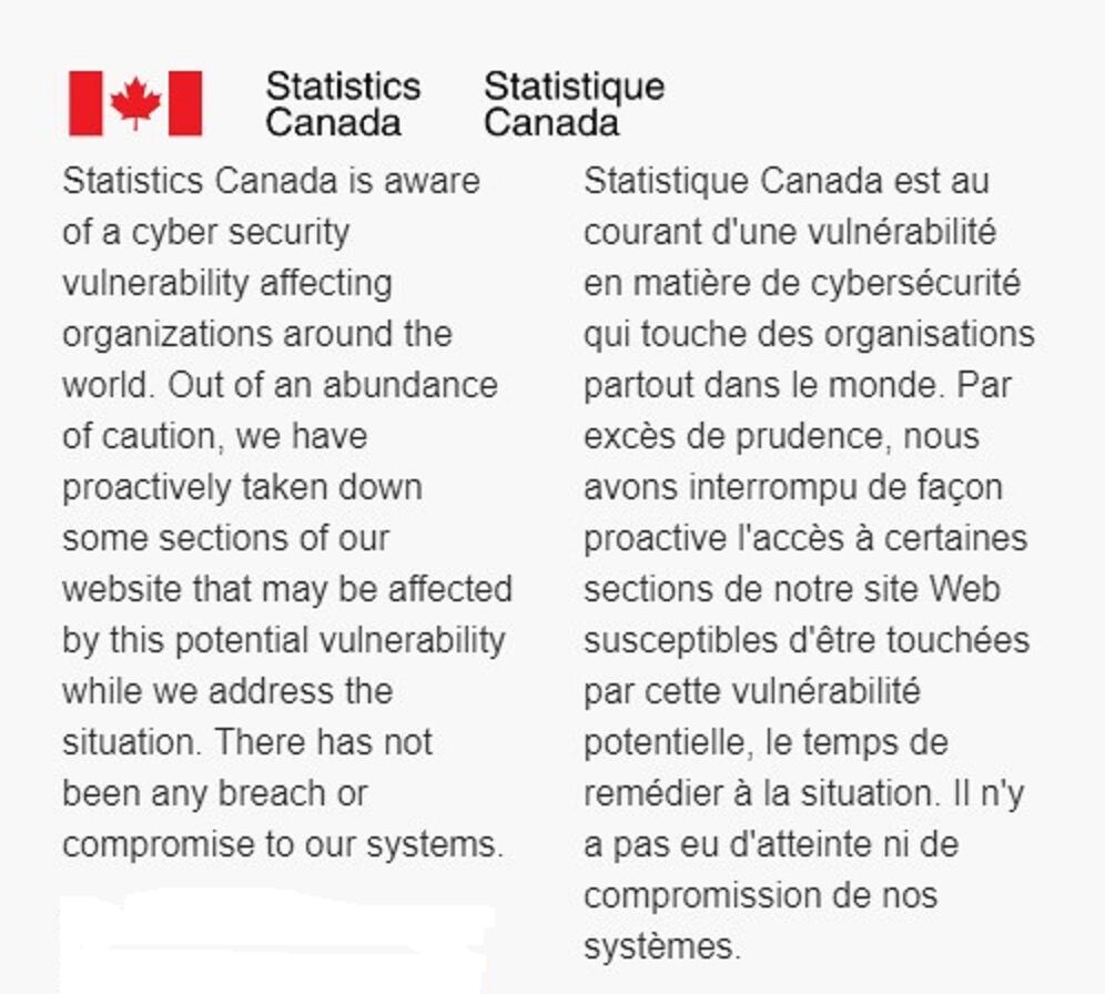 statistique Canada
