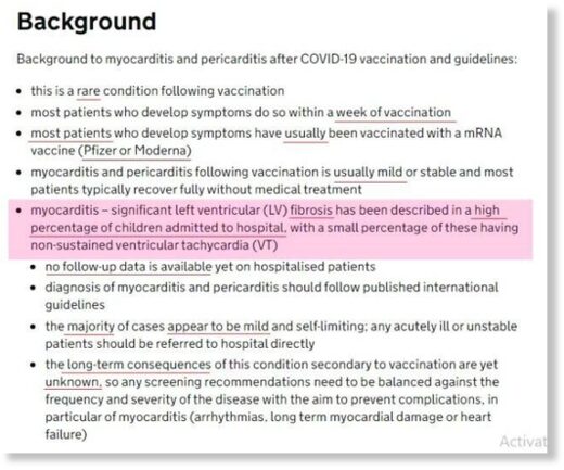 L'aberration des injections géniques à risque de myocardites chez les enfants innocents du Covid Ocr_1_
