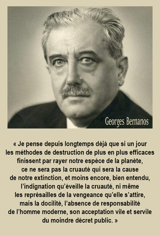 Citation Georges Bernanos