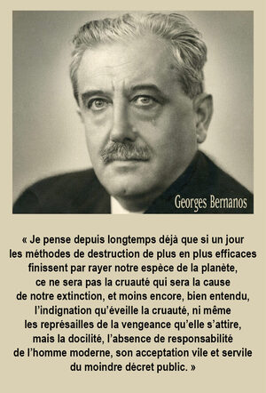 Citation Georges Bernanos