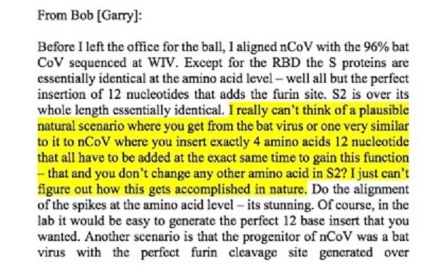 dr fauci emails