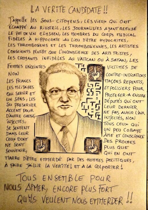 Cliquer pour agrandir La vérité candidate