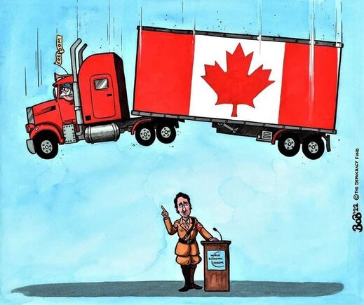 Trudeau camion FEM