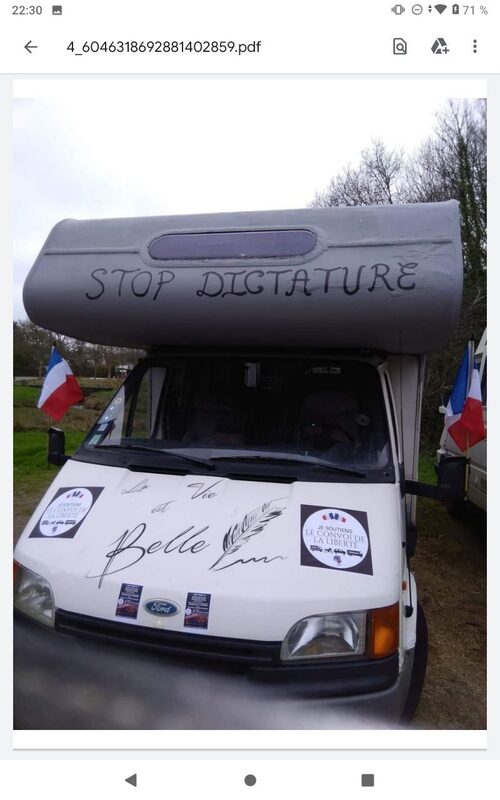 Cliquer pour agrandir liberté convoy