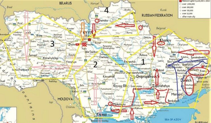 ukraine carte