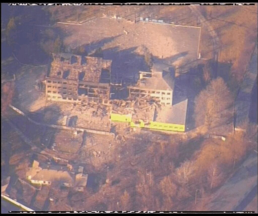 chateau en feu