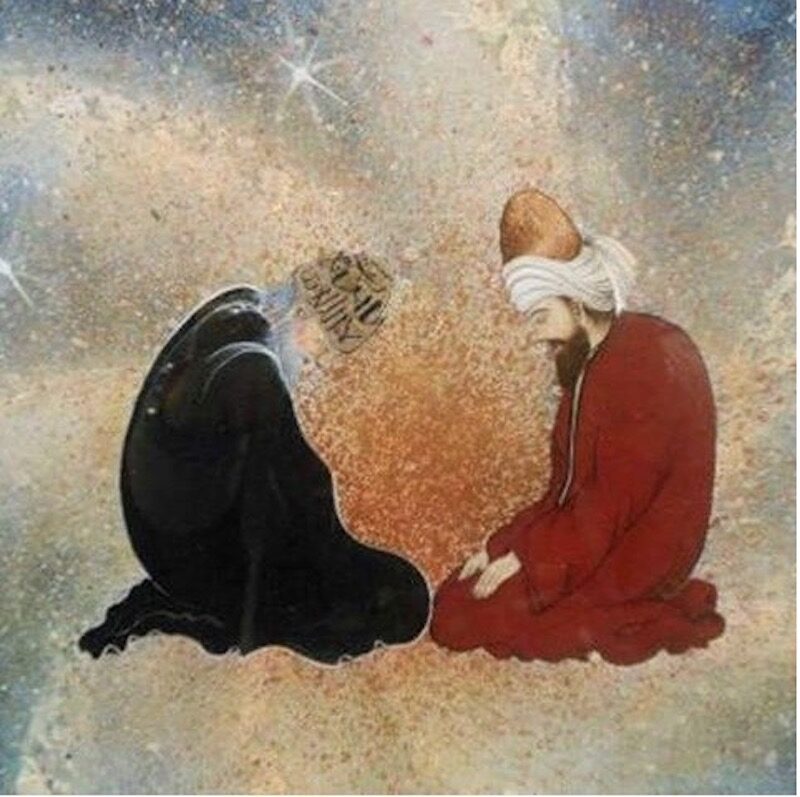 Rumi and Shams-i Tabrīzī, Face to Face