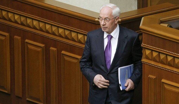 ministre ukrainien Nikolai Azarov