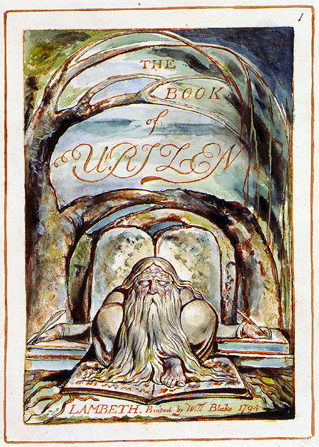 Le Livre d'Urizen, William Blake — 1794