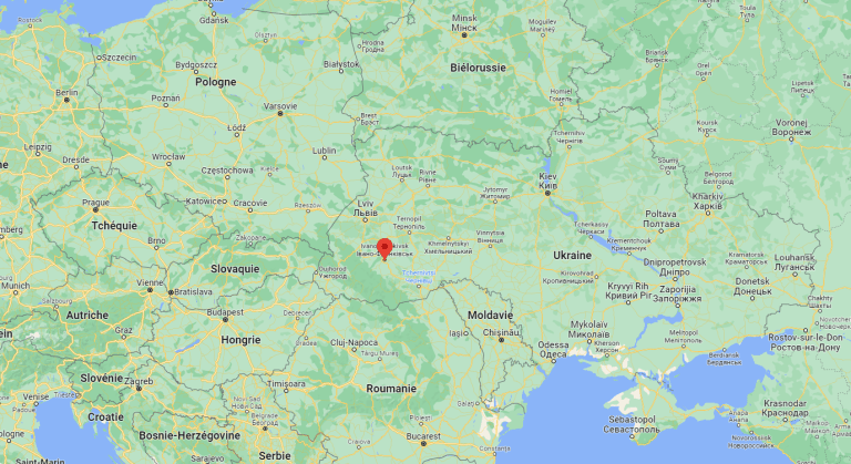 carte region ivano-frankivsk