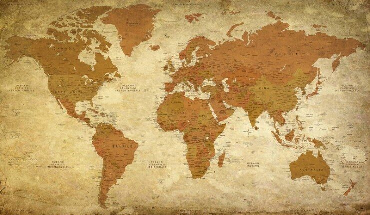 carte du monde